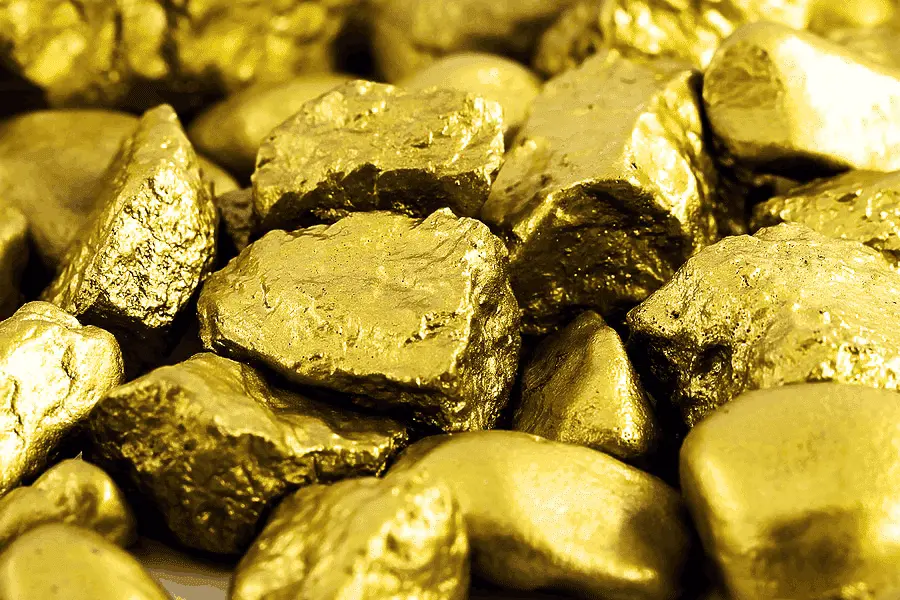 Un foto de oro